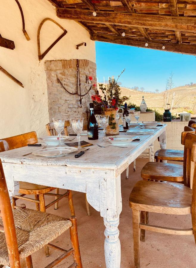 Madama Langa Country House Con Piscina Nelle Vigne Montelupo Albese Eksteriør bilde