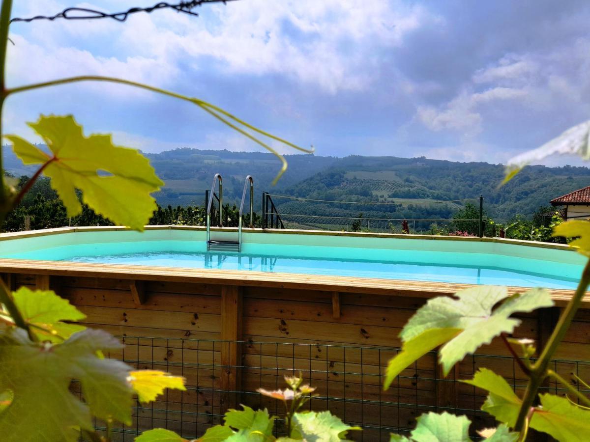 Madama Langa Country House Con Piscina Nelle Vigne Montelupo Albese Eksteriør bilde